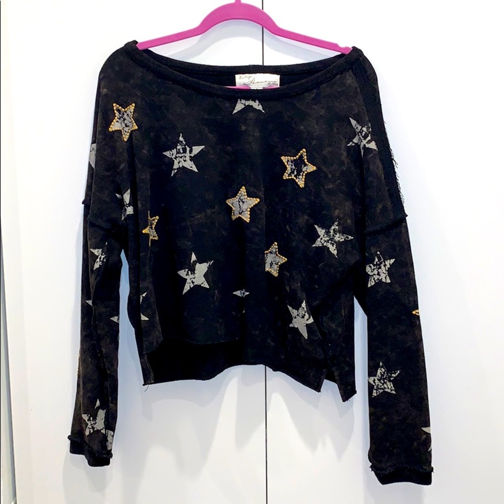 Cropped sweatshirt